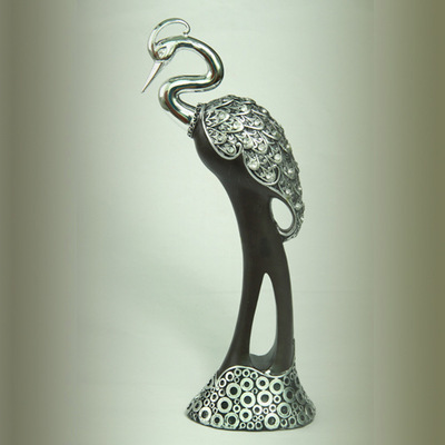 41CM丹頂鶴擺件/桌面擺件/樹脂工藝品 小擺件批發 代理加盟