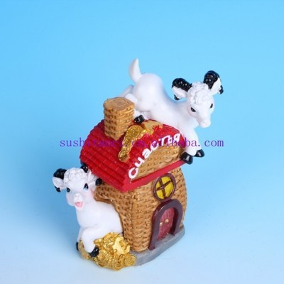 【【廠家促銷品】樹脂12生肖 羊 儲錢罐 溫馨家居擺件 節日禮物】價格,廠家,圖片,塑料、樹脂工藝品,福建省德化縣蘇氏陶瓷-